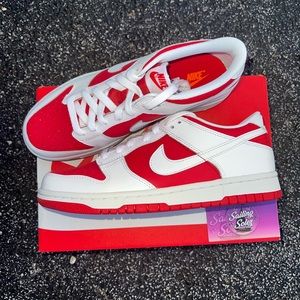 Nike Dunk Low Championship Red